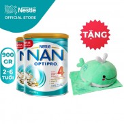 Combo 2 Lon Sữa Bột Nestle NAN Optipro 4 (900g/lon)
